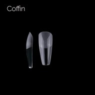 Soft Gel Tips 24 - Coffin 240pcs 